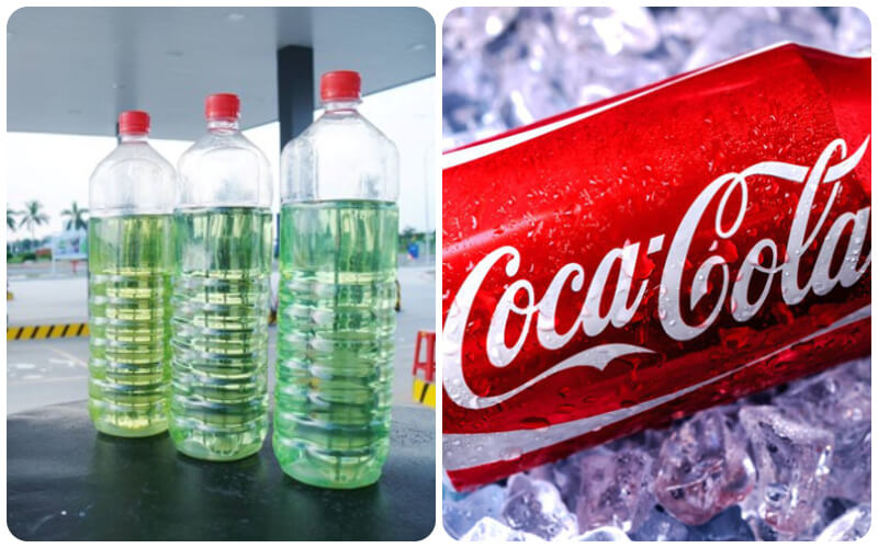 Xăng và coca cũng có tác dụng tẩy nấm mốc trên quần áo