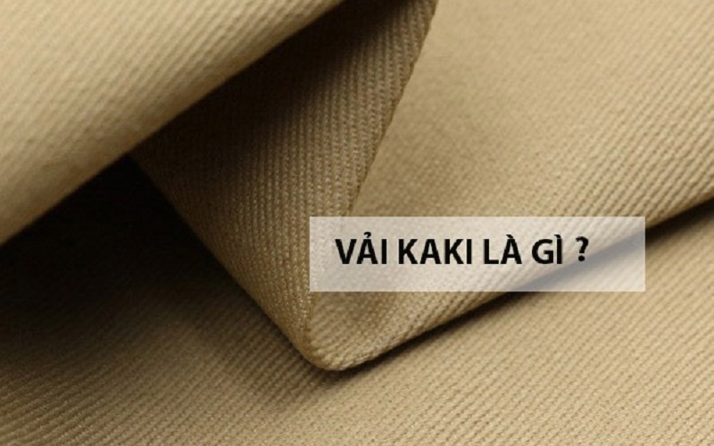 Vải kaki là gì? có nguồn gốc từ đâu?