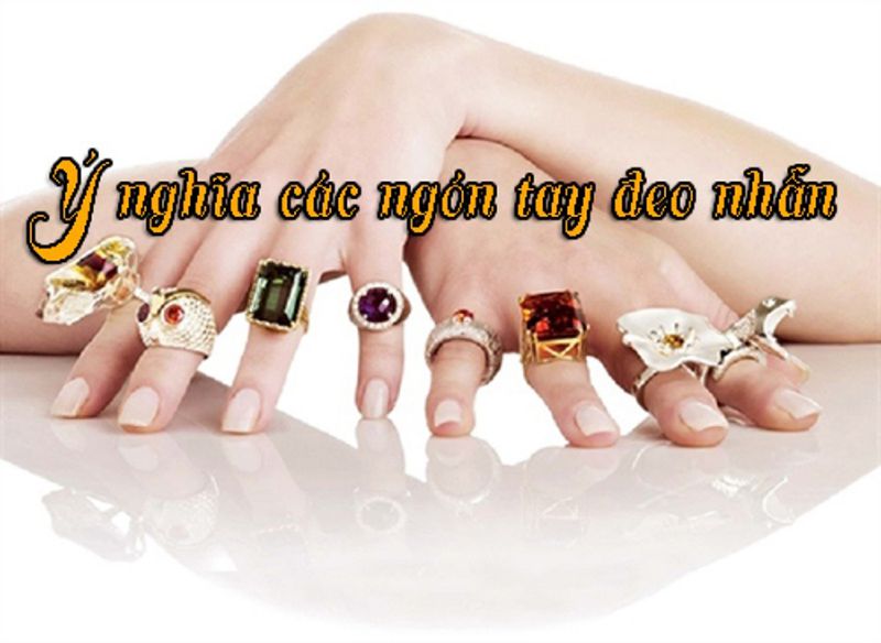 Tiết lộ ý nghĩa đeo nhẫn các ngón tay nam và nữ