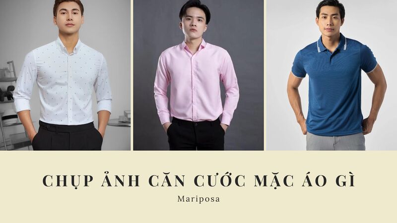 Chụp ảnh căn cước mặc áo gì