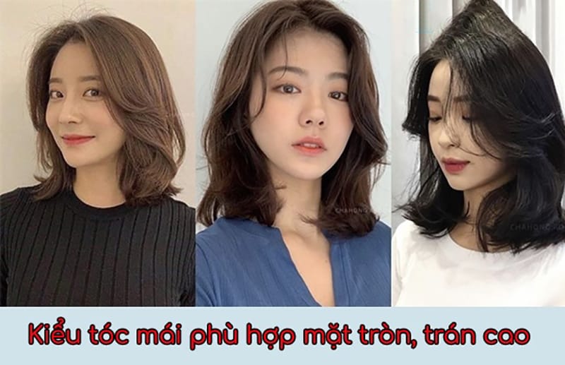 Mặt tròn trán cao để mái bay được không? 15+ Kiểu mái bay