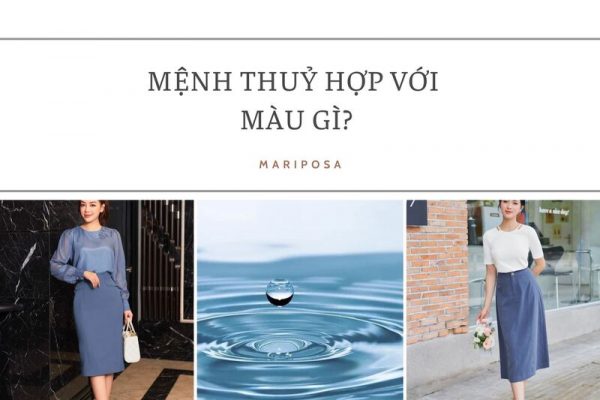 Mệnh Thủy hợp với màu gì